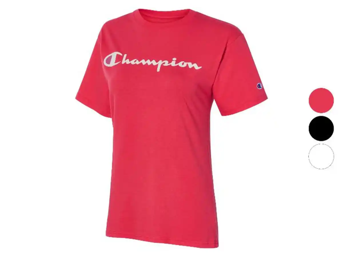 Bild 1 von Champion Damen T-Shirt aus reiner Baumwolle