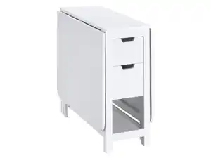 LIVARNO home Klapptisch, mit Schubkasten