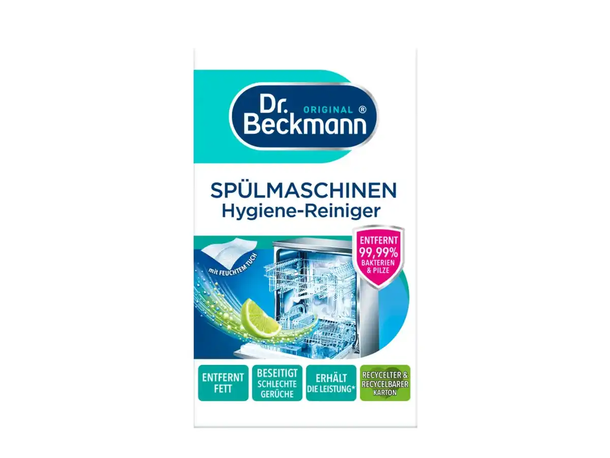 Bild 1 von Dr. Beckmann Spülmaschinen Hygiene-Reiniger,  75 g