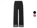 Bild 1 von esmara® Damen Wide-Leg-Strickhose, blickdicht gefüttert