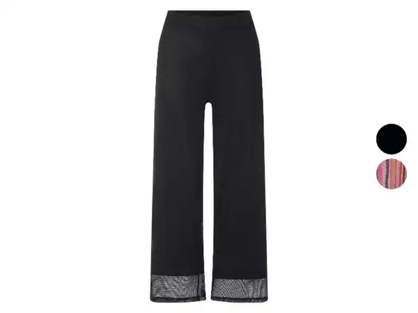 Bild 1 von esmara® Damen Wide-Leg-Strickhose, blickdicht gefüttert