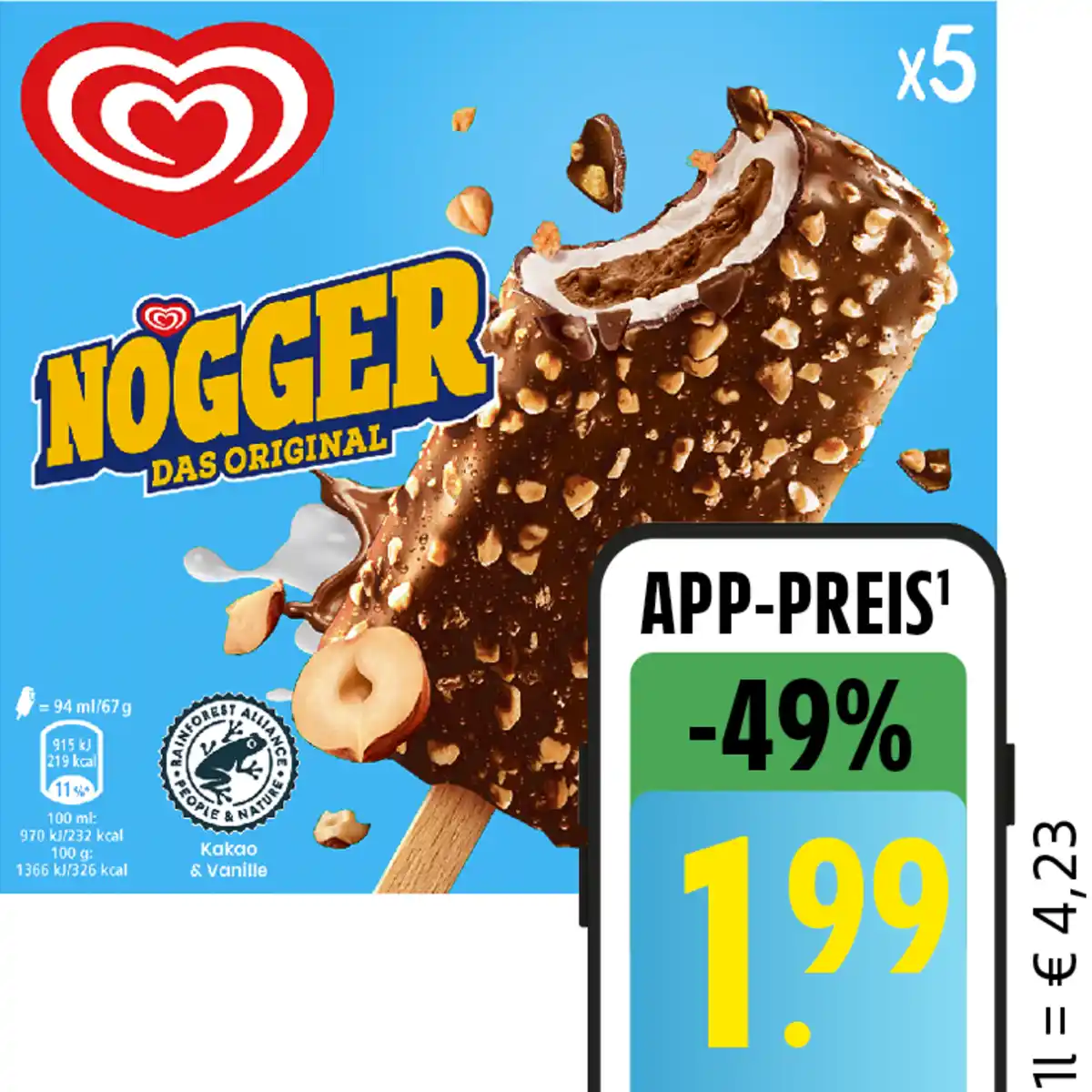 Bild 1 von Langnese Eiscreme Multipackung