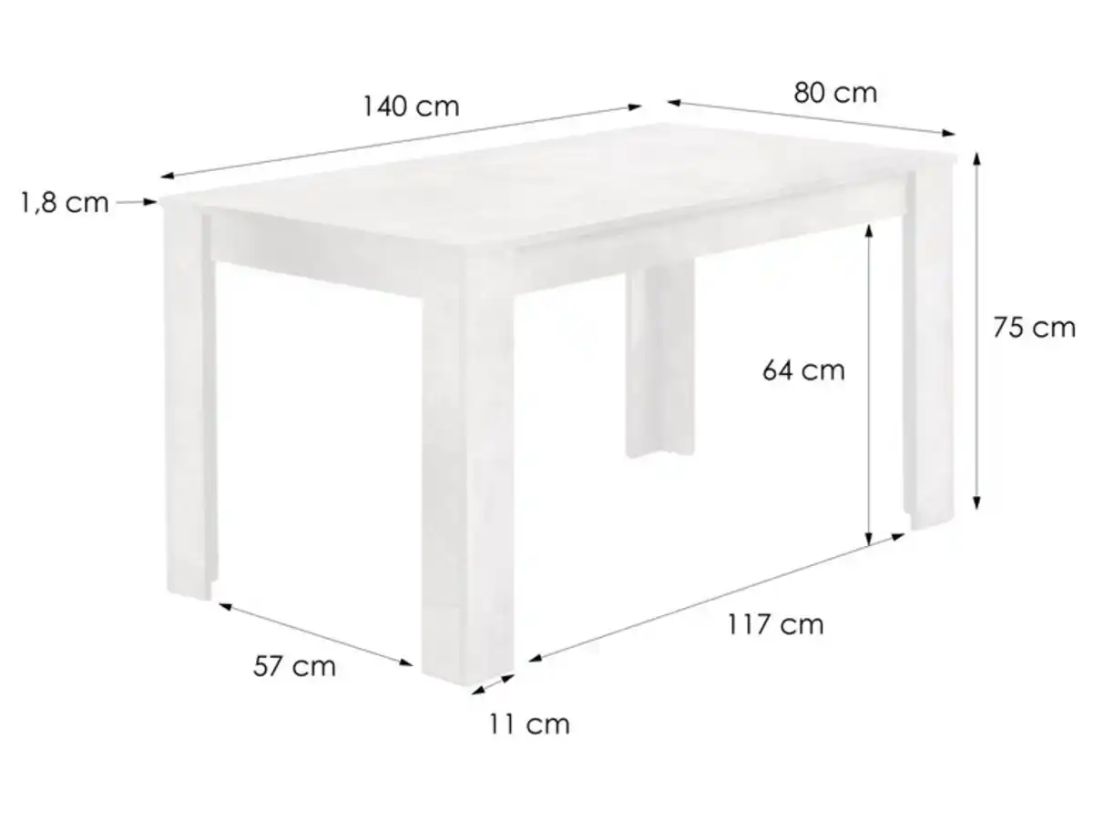 Bild 3 von byLIVING Esstisch »Nepal«, pflegeleicht