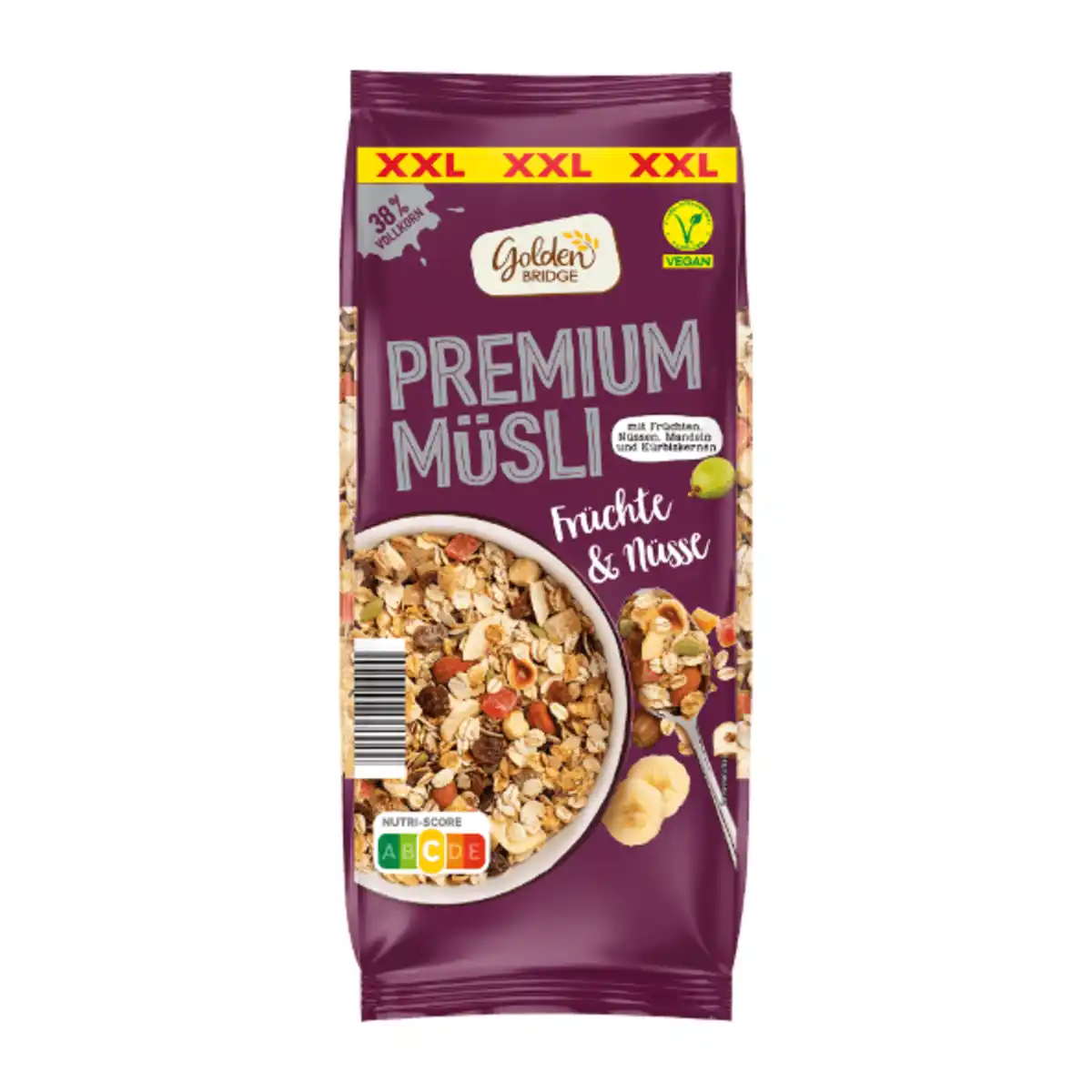 Bild 4 von GOLDEN BRIDGE Premium-Müsli XXL 1kg