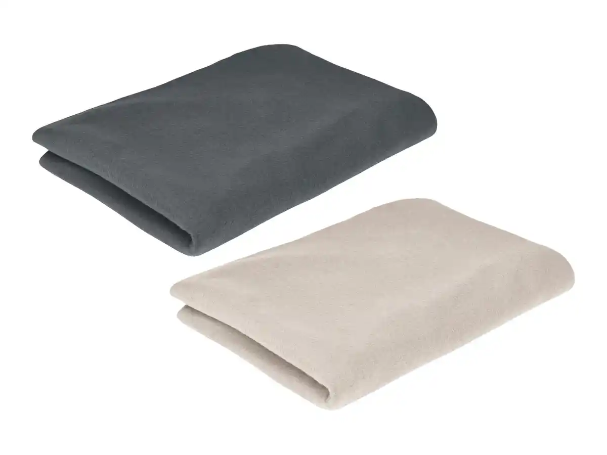 Bild 1 von LIVARNO home Fleece-Plaid