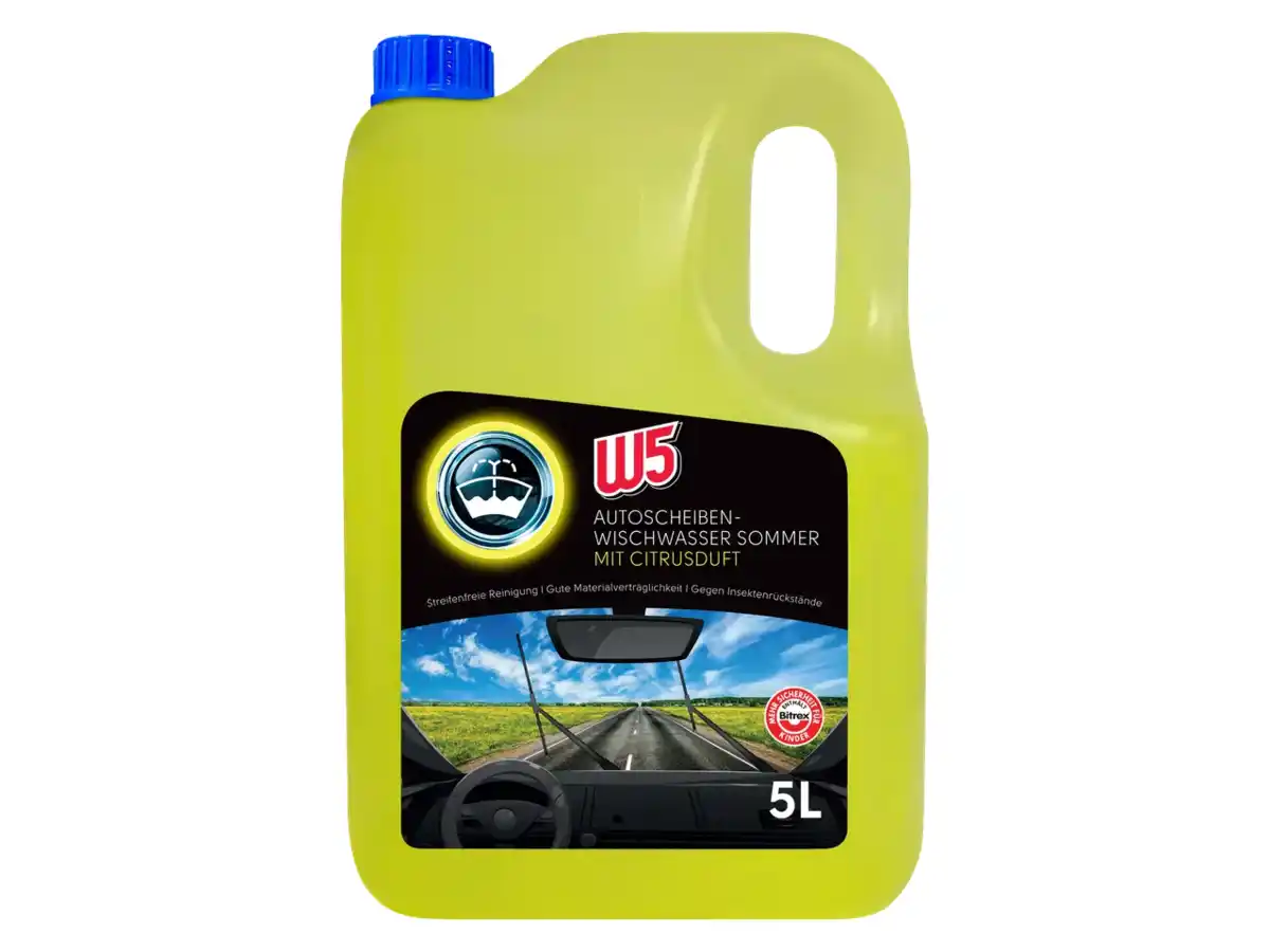 Bild 1 von W5 Autoscheibenwischwasser Sommer,  5 l