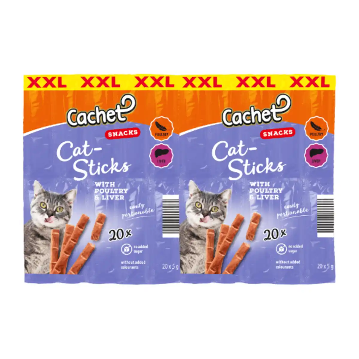 Bild 2 von CACHET Katzen-Sticks XXL 5g