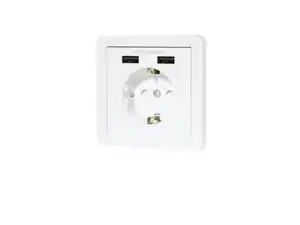 SILVERCREST® USB-Steckdose, mit Einbaukrallen