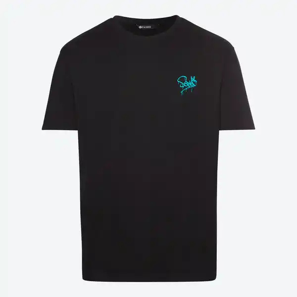 Bild 1 von Herren-T-Shirt aus reiner Baumwolle