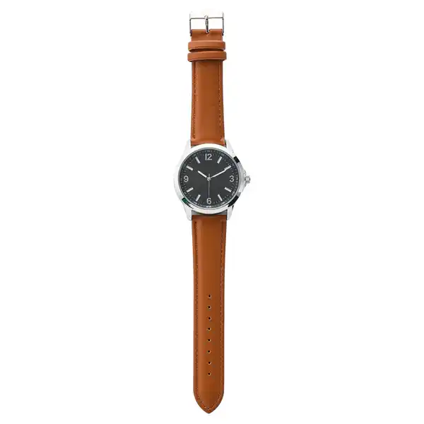 Bild 1 von KRONTALER Armbanduhr Silikon- und PU-Lederband