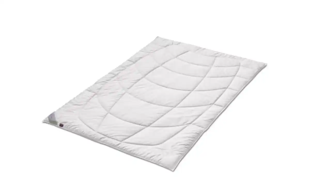 Bild 1 von Seiden-Sommerdecke, weiß, 135 x 200 cm