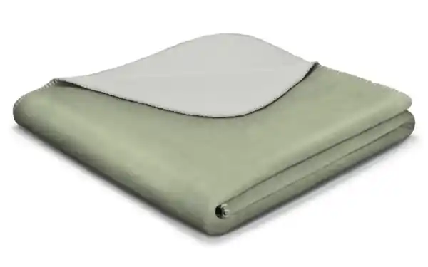 Bild 1 von Decke Basic Soft, salvia/silber, 150 x 200 cm