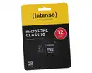 Bild 1 von Intenso Speicherkarte, micro SDHC, 32GB
