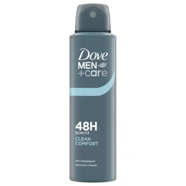 Bild 1 von Dove Men+Care Deo Spray Clean Comfort Anti-Transpirant 150ml