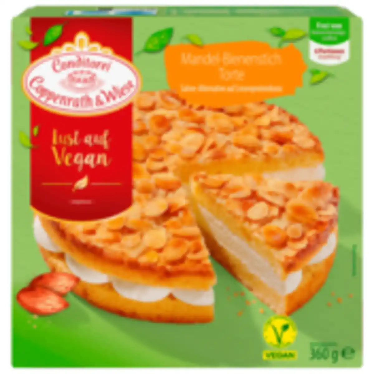 Bild 1 von Coppenrath & Wiese Lust auf Vegan Mandel-Bienenstich-Torte