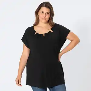 Damen-T-Shirt mit Boot-Ausschnitt