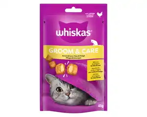 WHISKAS Katzensnack Groom&Care Huhn