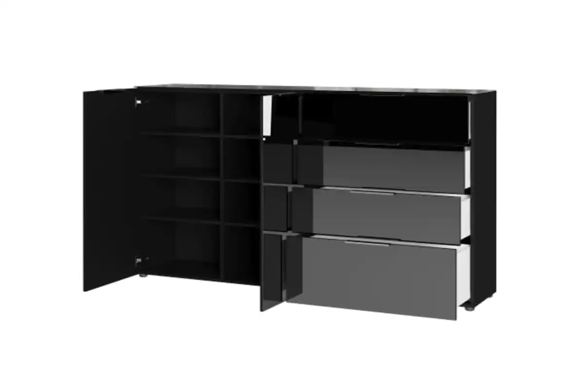 Bild 3 von Kommode Oakland, schwarz, 184 x 102 cm