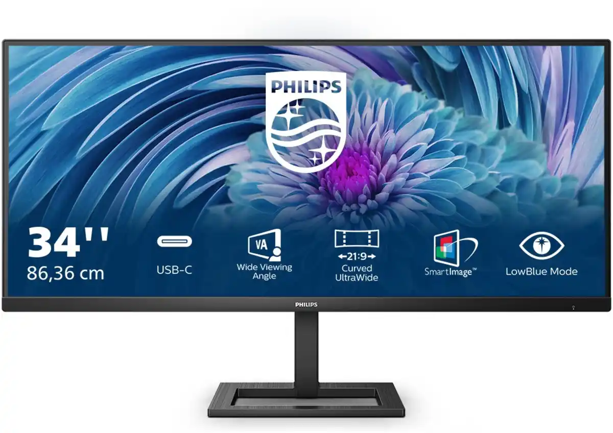 Bild 1 von 346E2LAE/00 86 cm (34") TFT-Monitor mit LED-Technik schwarz / F