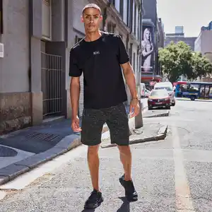 Herren-Bermudas mit elastischem Bund