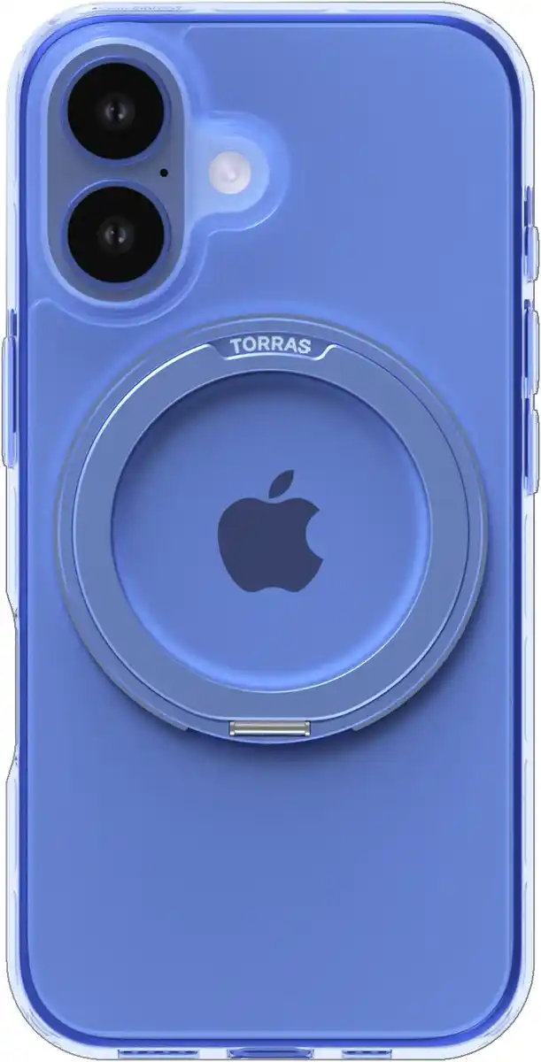 Bild 1 von Ostand Pro Case für iPhone 16 transparent/blau