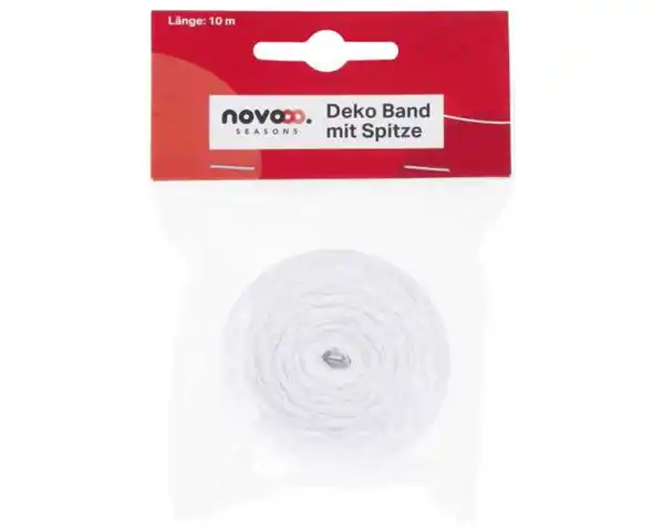 Bild 1 von Deko Band Spitze weiß