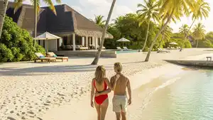 Beach Villa im Paradies