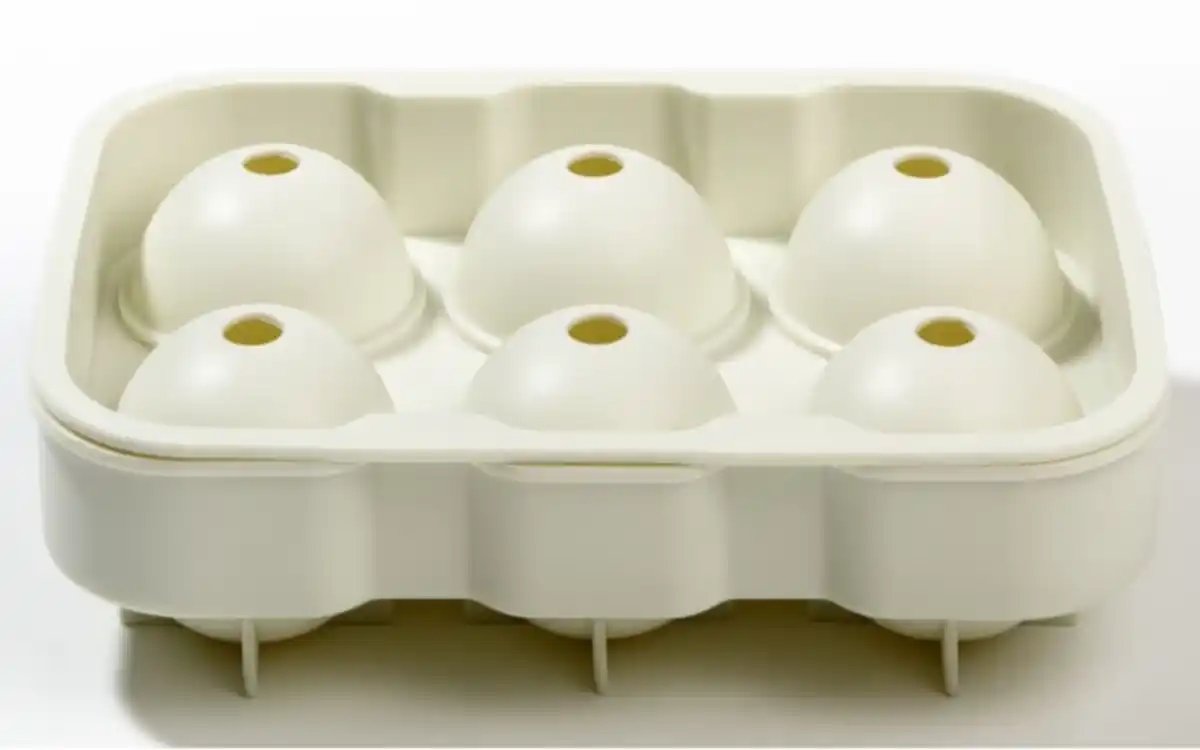 Bild 1 von Eiswürfelform für 6 Eiswürfel, cream