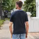 Bild 4 von Herren-Poloshirt mit Stehkragen