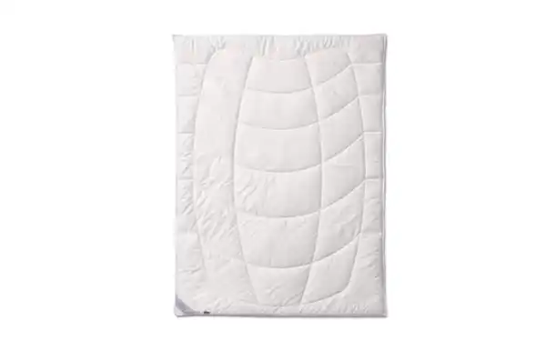 Bild 2 von Seiden-Sommerdecke, weiß, 155 x 200 cm