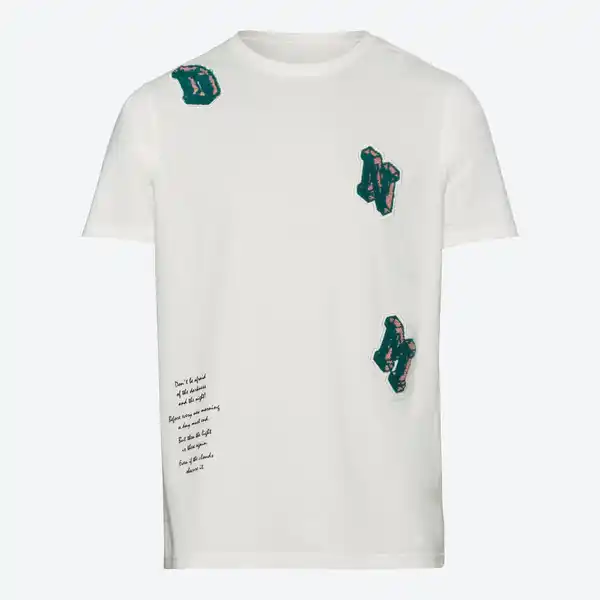Bild 1 von Herren-T-Shirt mit Filz-Badges