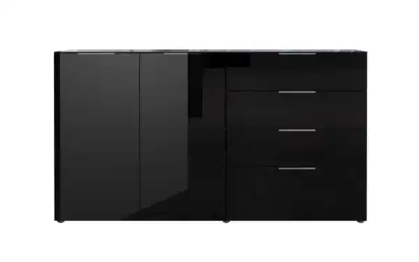 Bild 2 von Kommode Oakland, schwarz, 184 x 102 cm