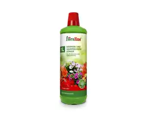 Floraline Geranien- & Balkonblumendünger 1l