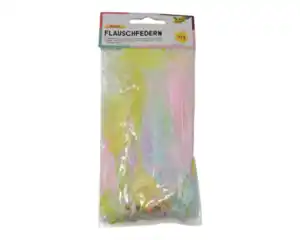 Flauschfedern pastell