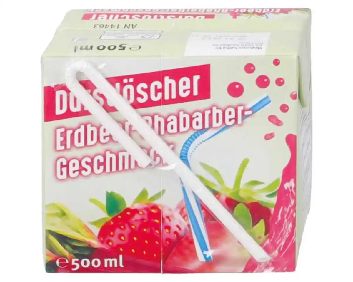 Bild 1 von Fruchtsaftgetränk Erdbeer-Rhaba