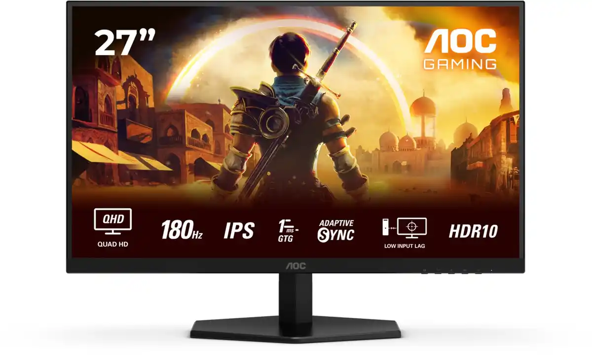 Bild 1 von Q27G42XE 69 cm (27") Gaming Monitor schwarz/rot / E
