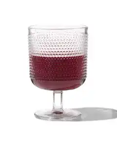 Wasserglas Bergen, Kugelrelief, 250 ml