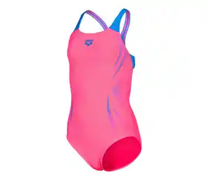 arena Performance Kinder-Badeanzug Poseidonia Swim Pro Back, pink