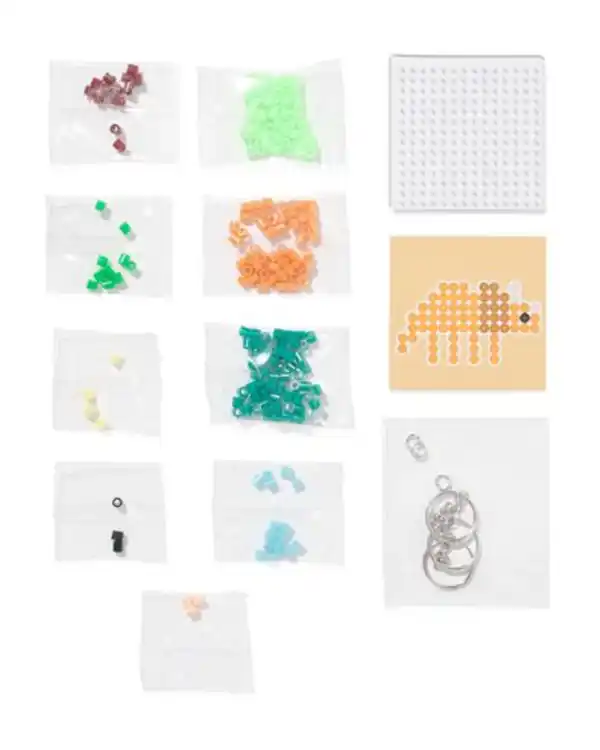 Bild 2 von Bügelperlen-Schlüsselanhänger Dino