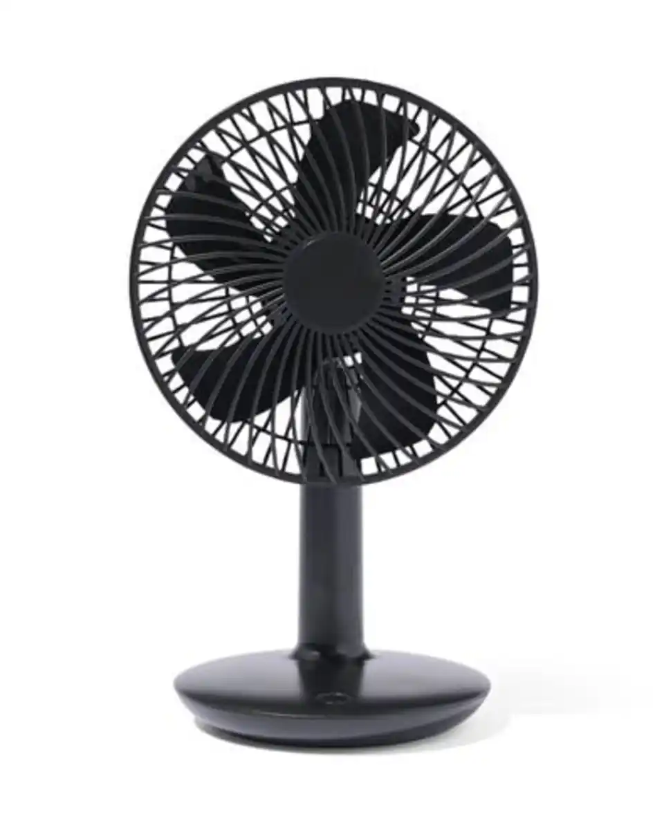 Bild 1 von Tischventilator, kabellos, leise, schwarz, Ø 16 cm