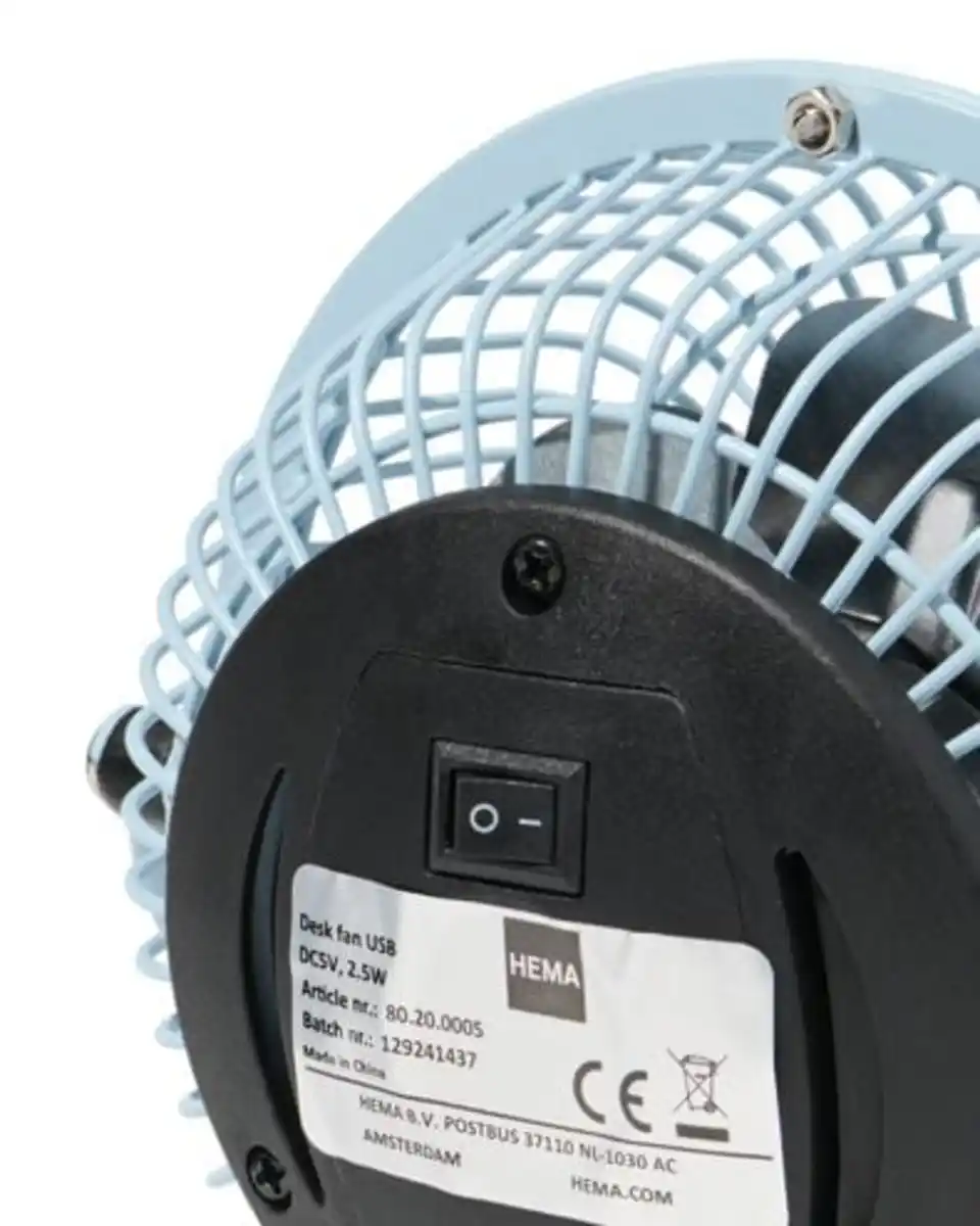 Bild 3 von USB-Ventilator in Blau