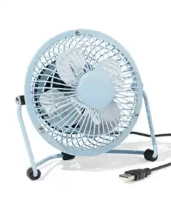 USB-Ventilator in Blau