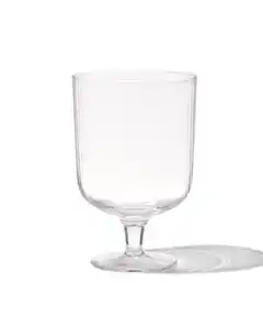 Wasserglas Bergen, Streifenrelief, 250 ml