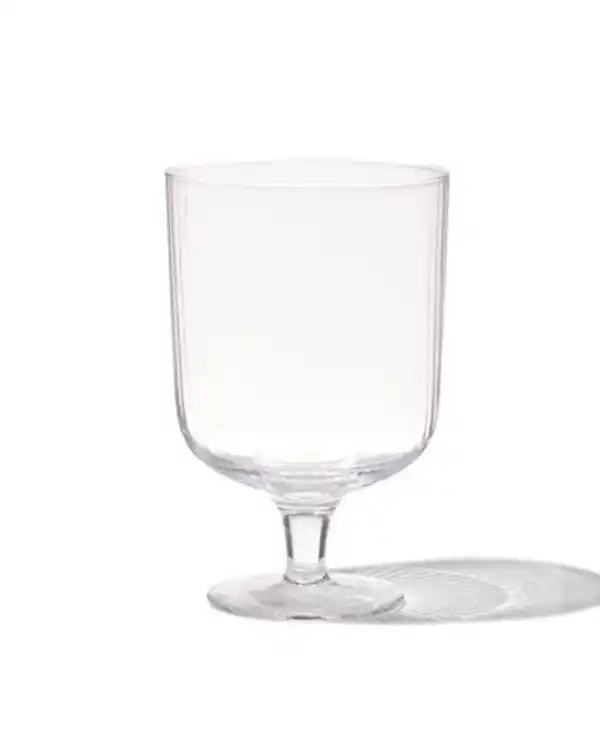 Bild 1 von Wasserglas Bergen, Streifenrelief, 250 ml