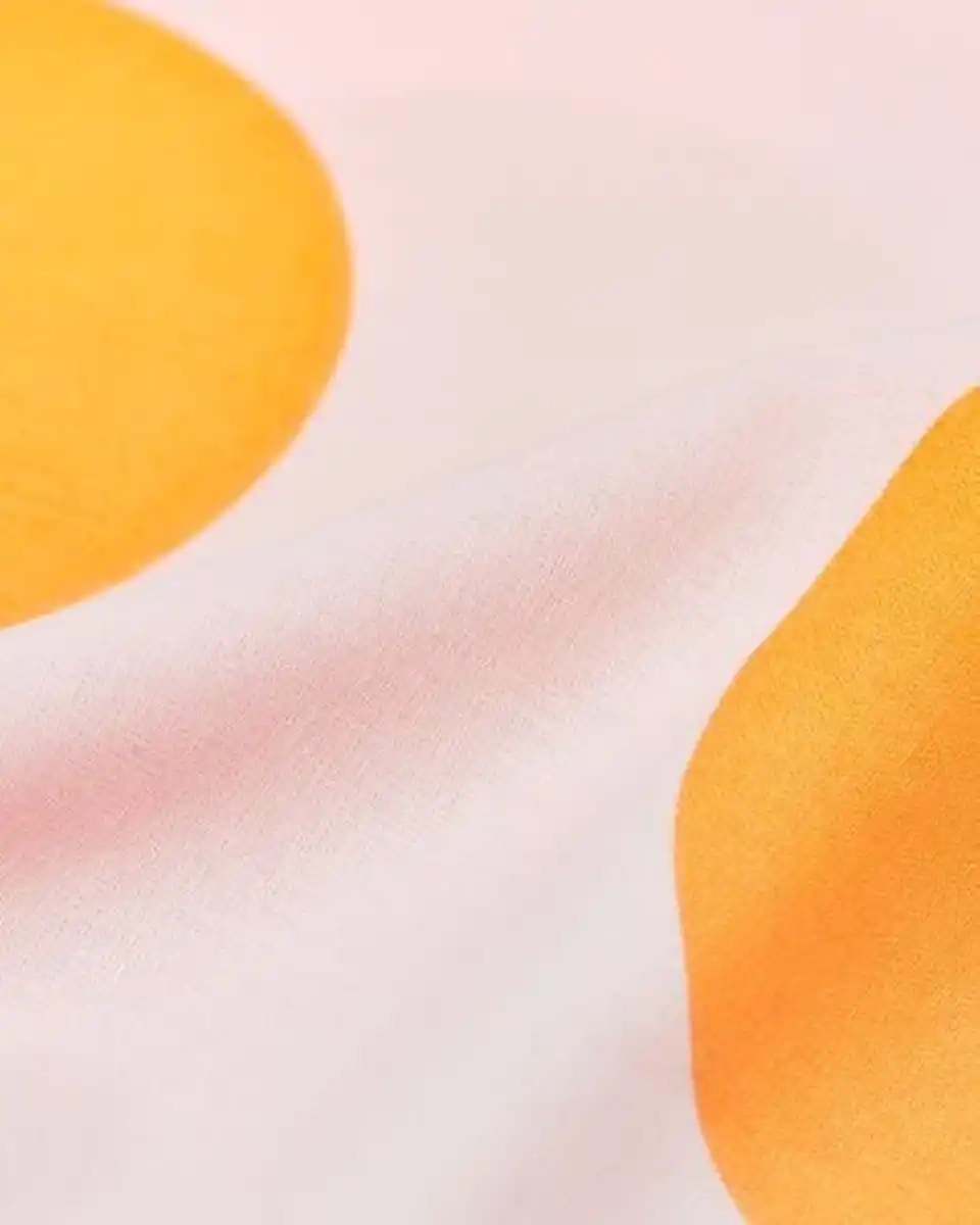 Bild 2 von Bettbezug 240x220 cm weiche Baumwolle Punkte rosa