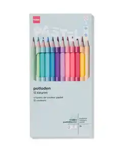 12er-Pack Pastell-Buntstifte