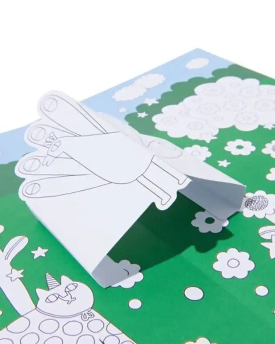 Bild 3 von Malbuch A4, Pop-up, Fantasie