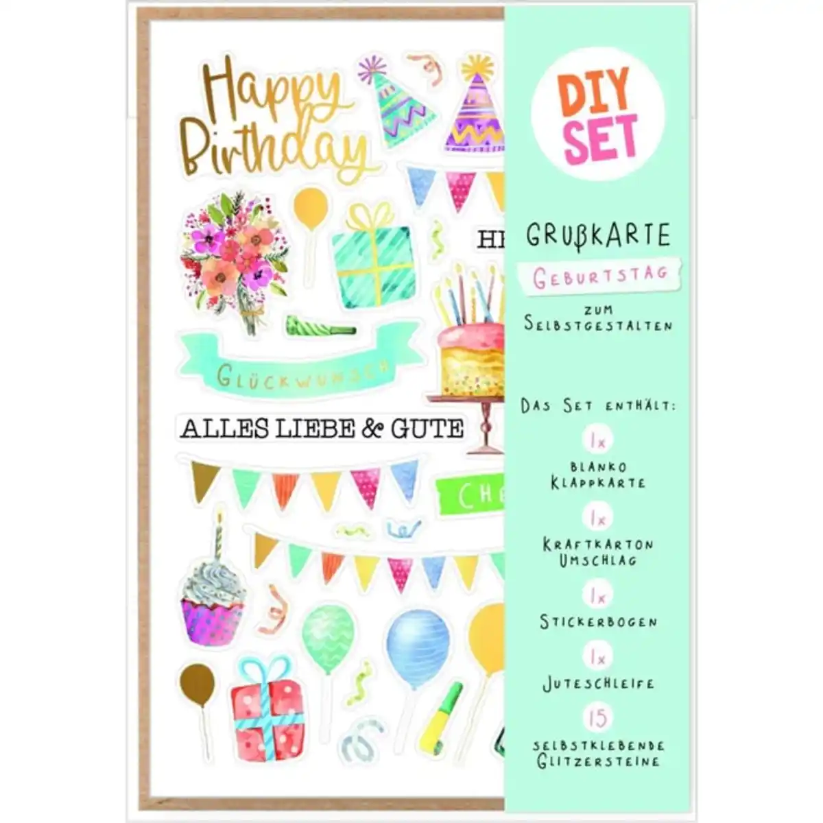 Bild 1 von Grußkarte - Geburtstag - DIY