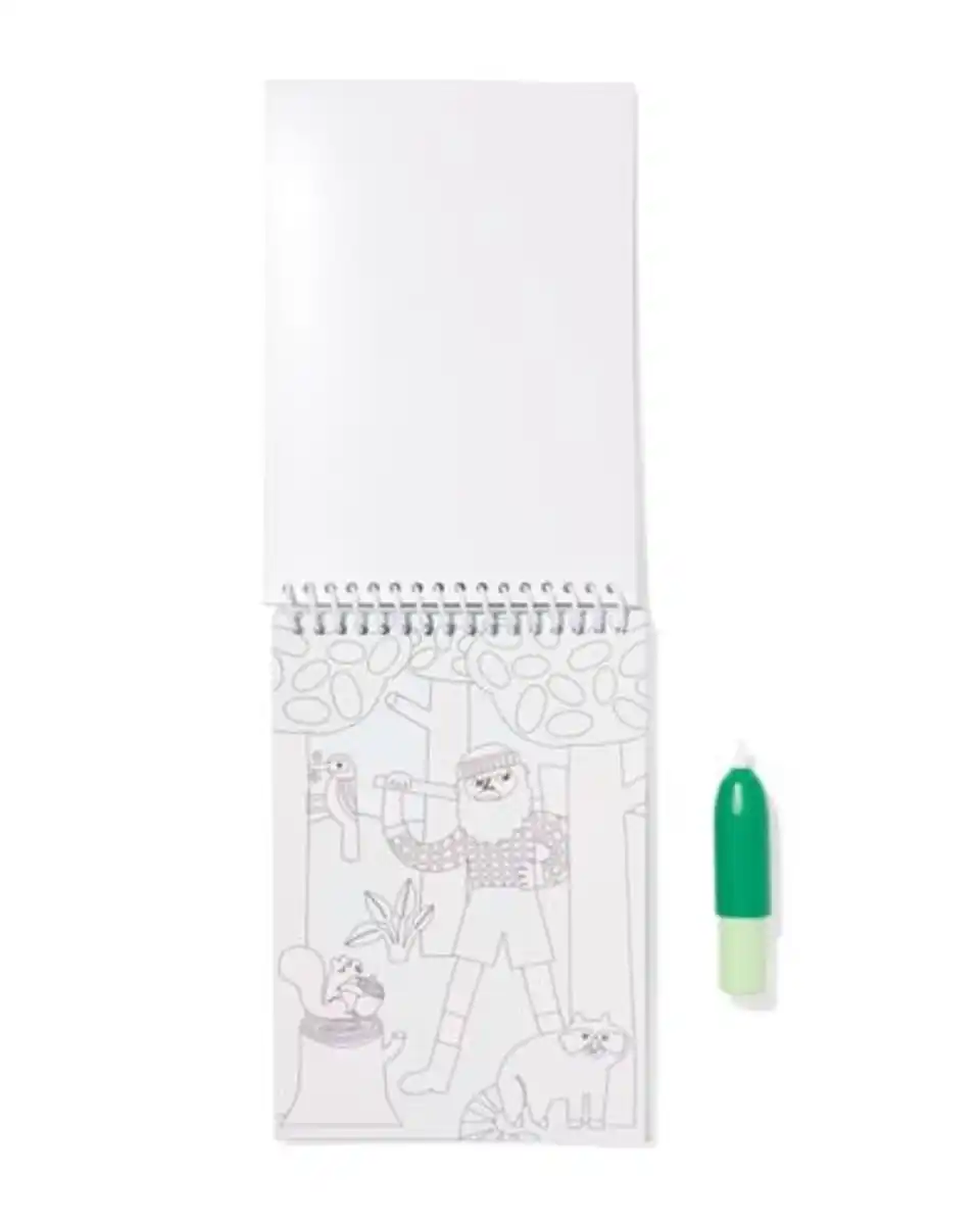 Bild 2 von Wassermalbuch A5 Waldtiere