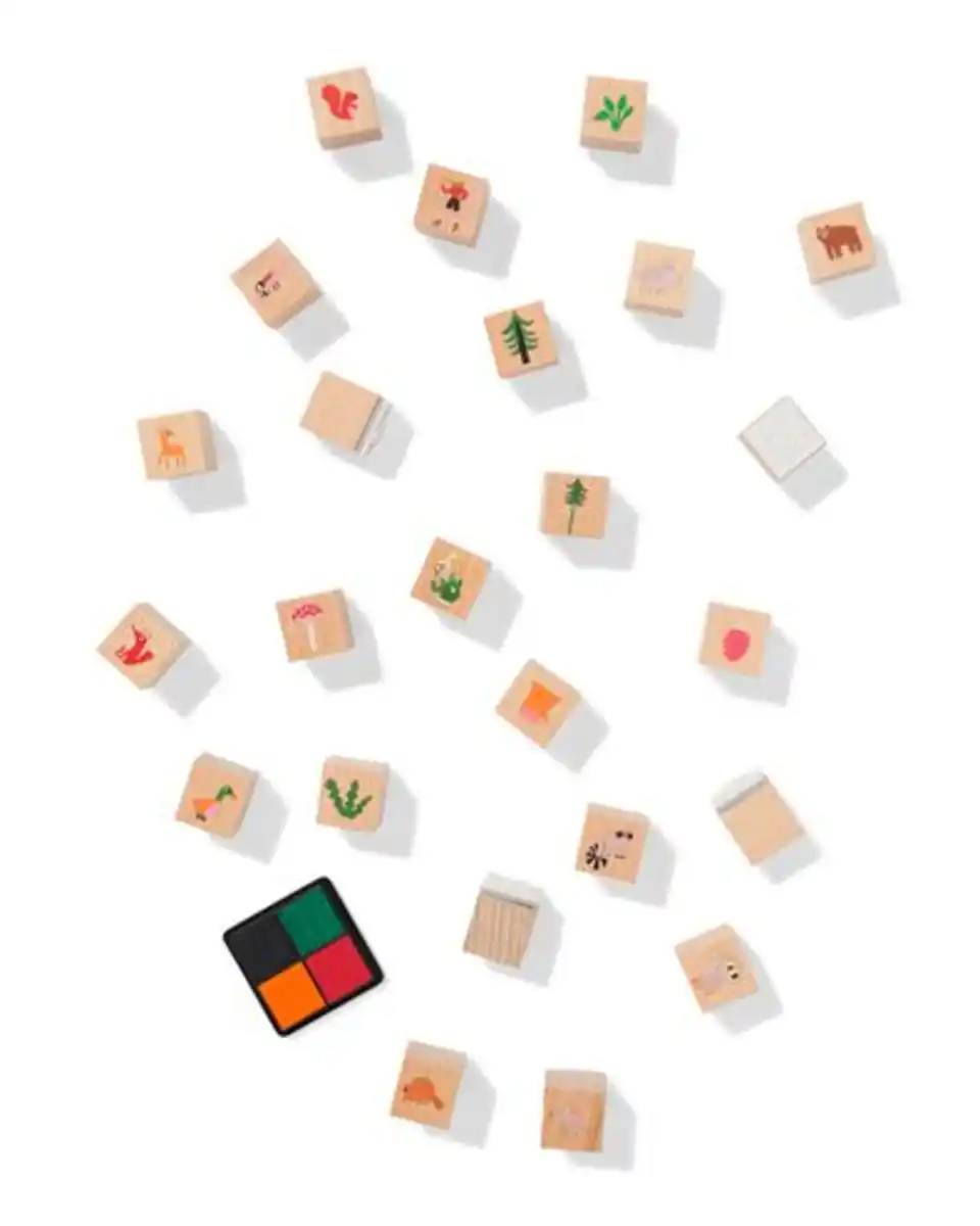 Bild 2 von Stempelset Waldtiere 28-teilig